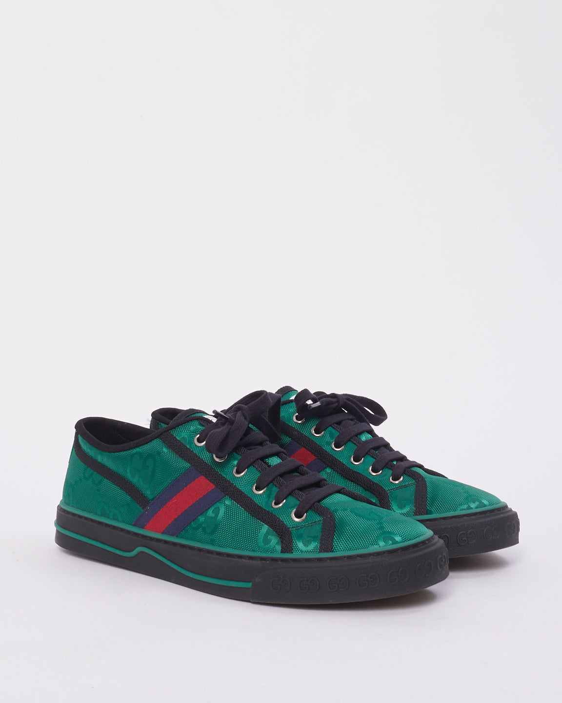 Gucci Men's Green Nylon Off The Grid Sneaker -  Men's 9.5