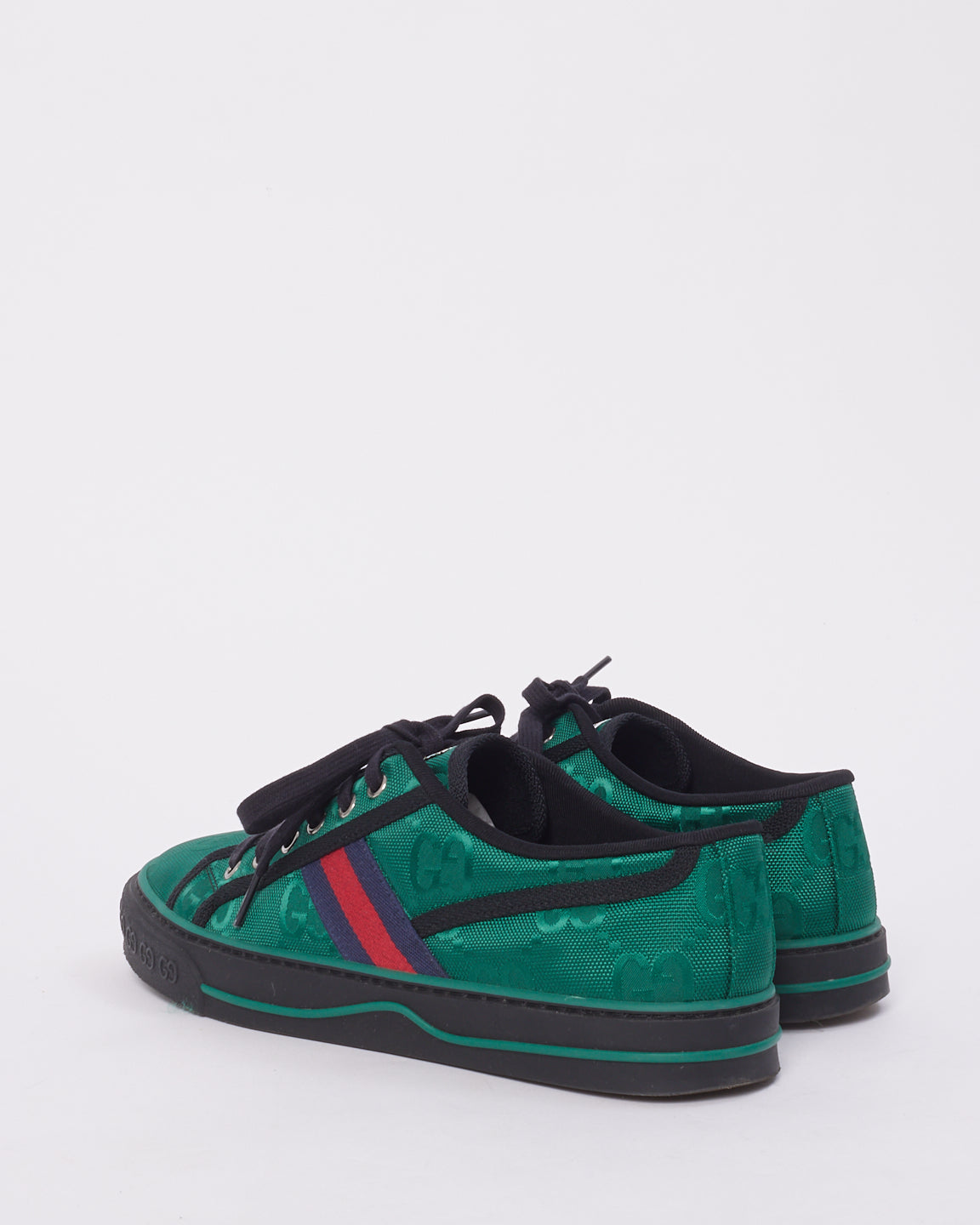 Gucci Men's Green Nylon Off The Grid Sneaker -  Men's 9.5