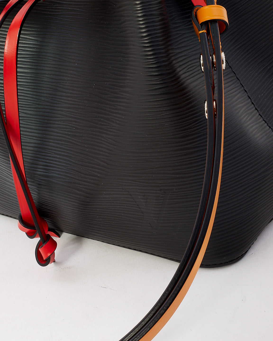 Louis Vuitton Black/Red Epi Leather NoéNoé BB Bucket Bag