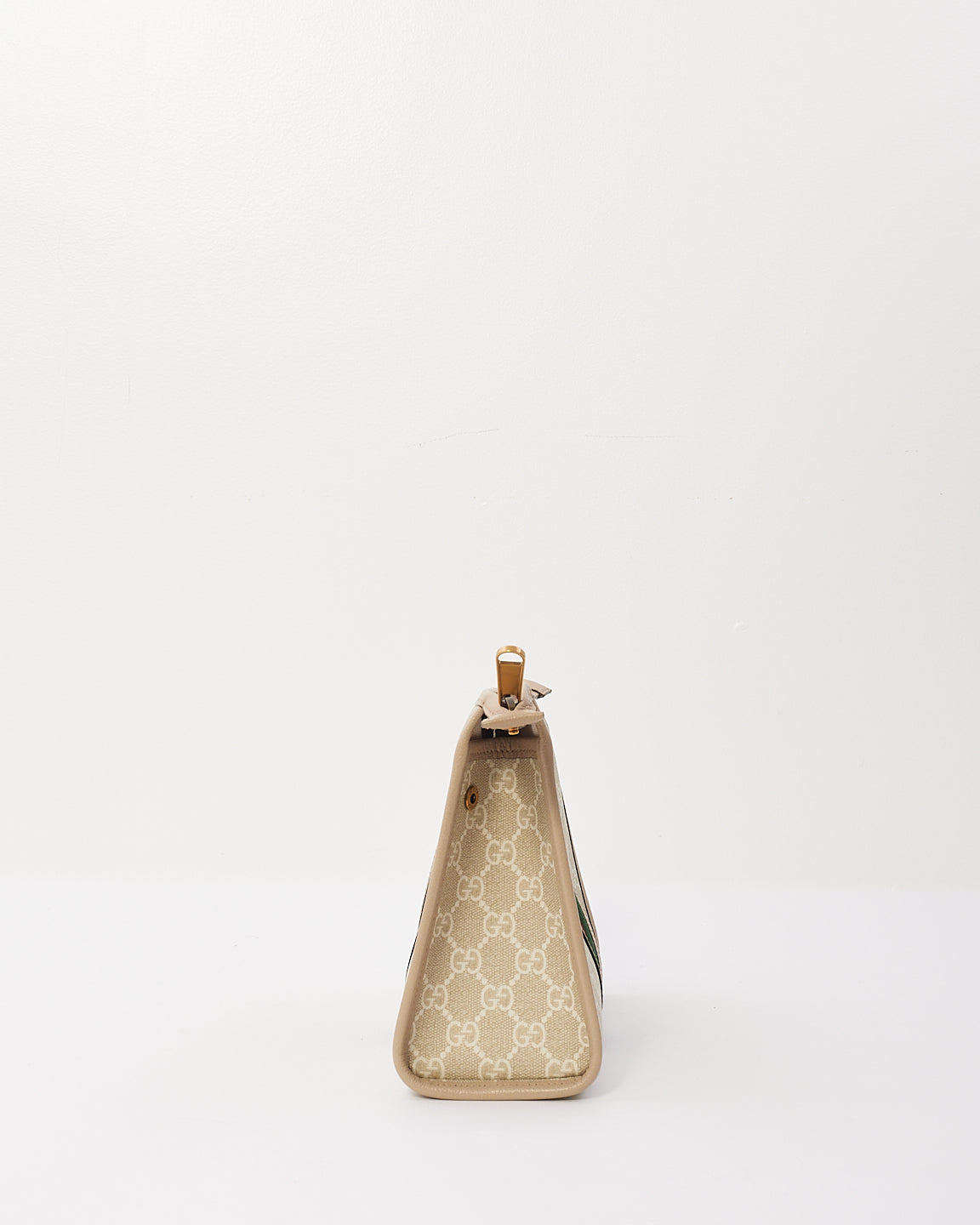 Trousse de toilette Ophidia GG en toile beige Gucci