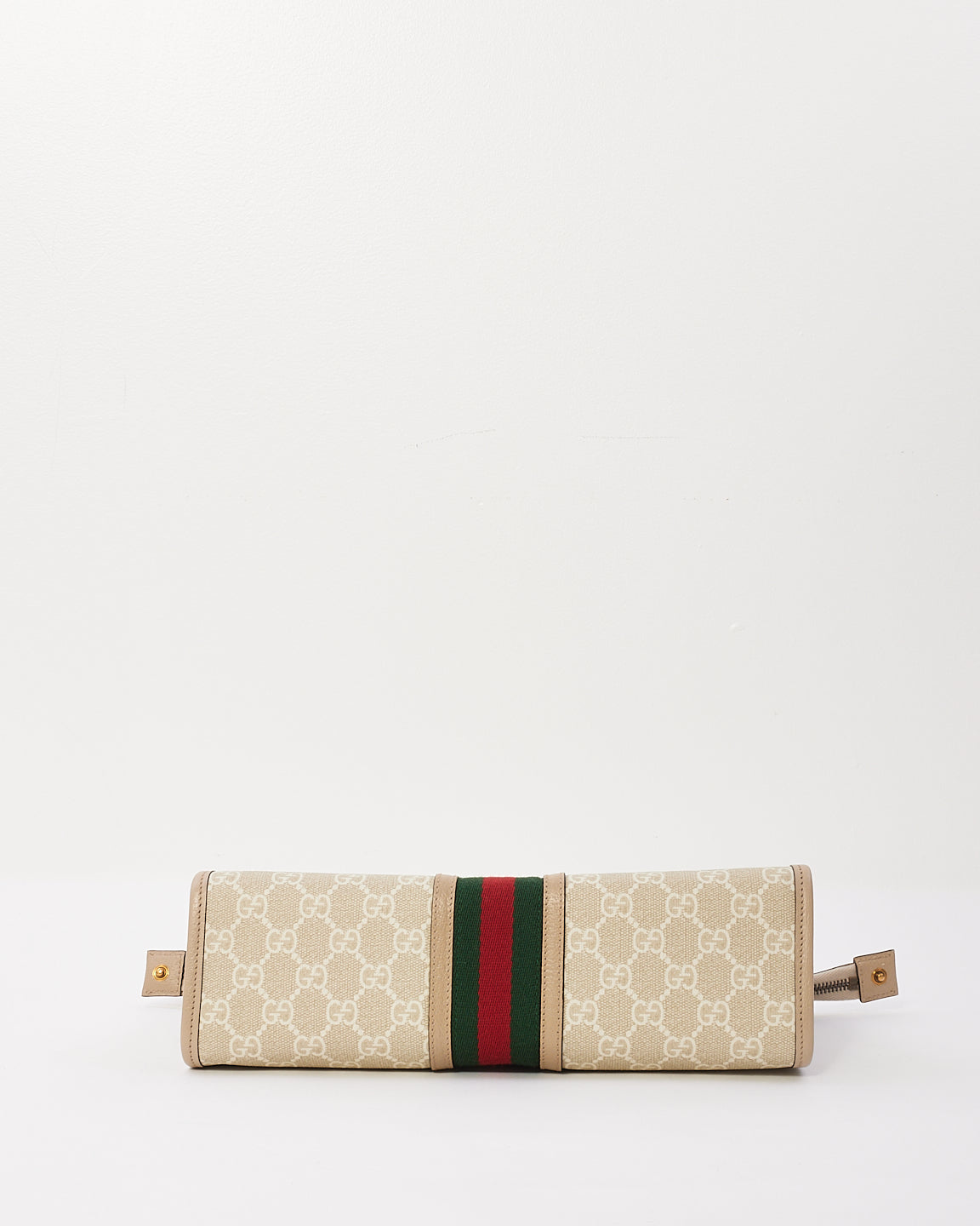 Trousse de toilette Ophidia GG en toile beige Gucci