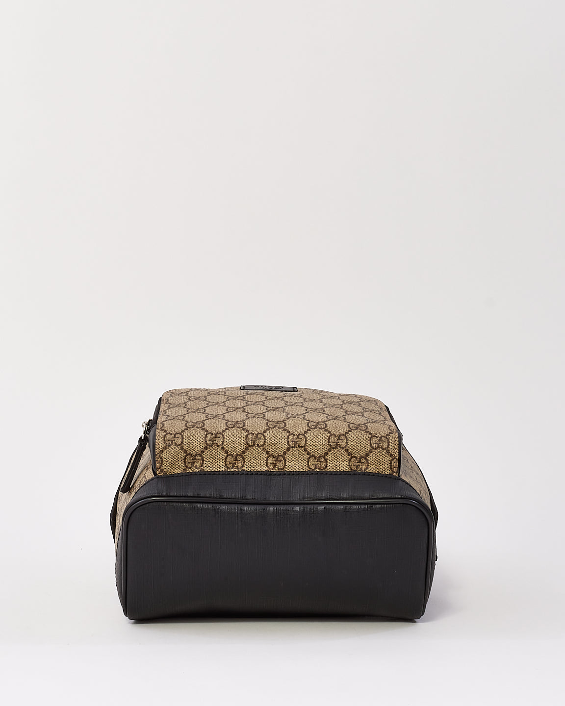 Gucci Brown Canvas & Leather GG Guccissima Eden Small Backpack