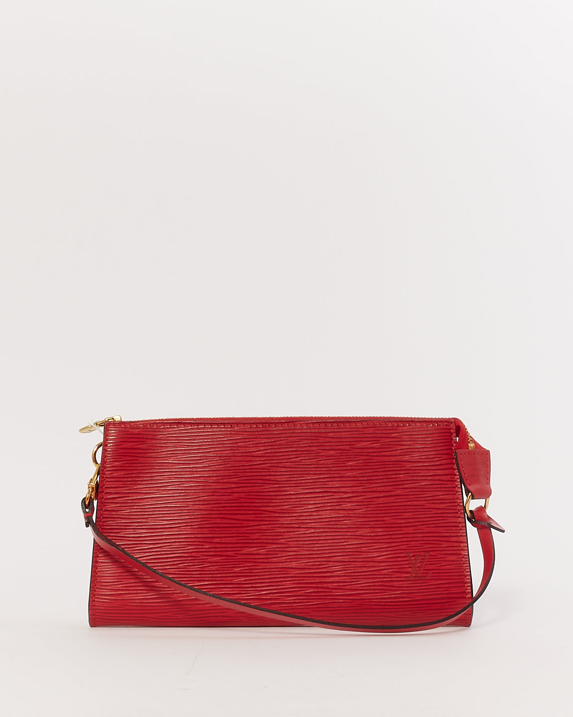 Louis Vuitton Red Epi Leather Pochette Accessoires