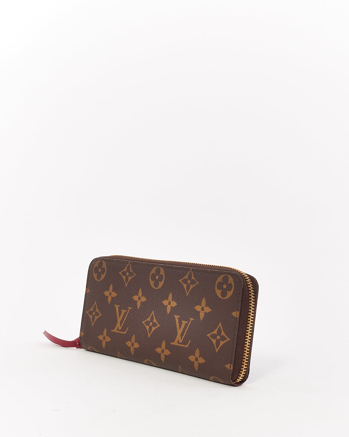 Louis Vuitton Monogram Canvas Fuchsia Zippy Clémence Wallet