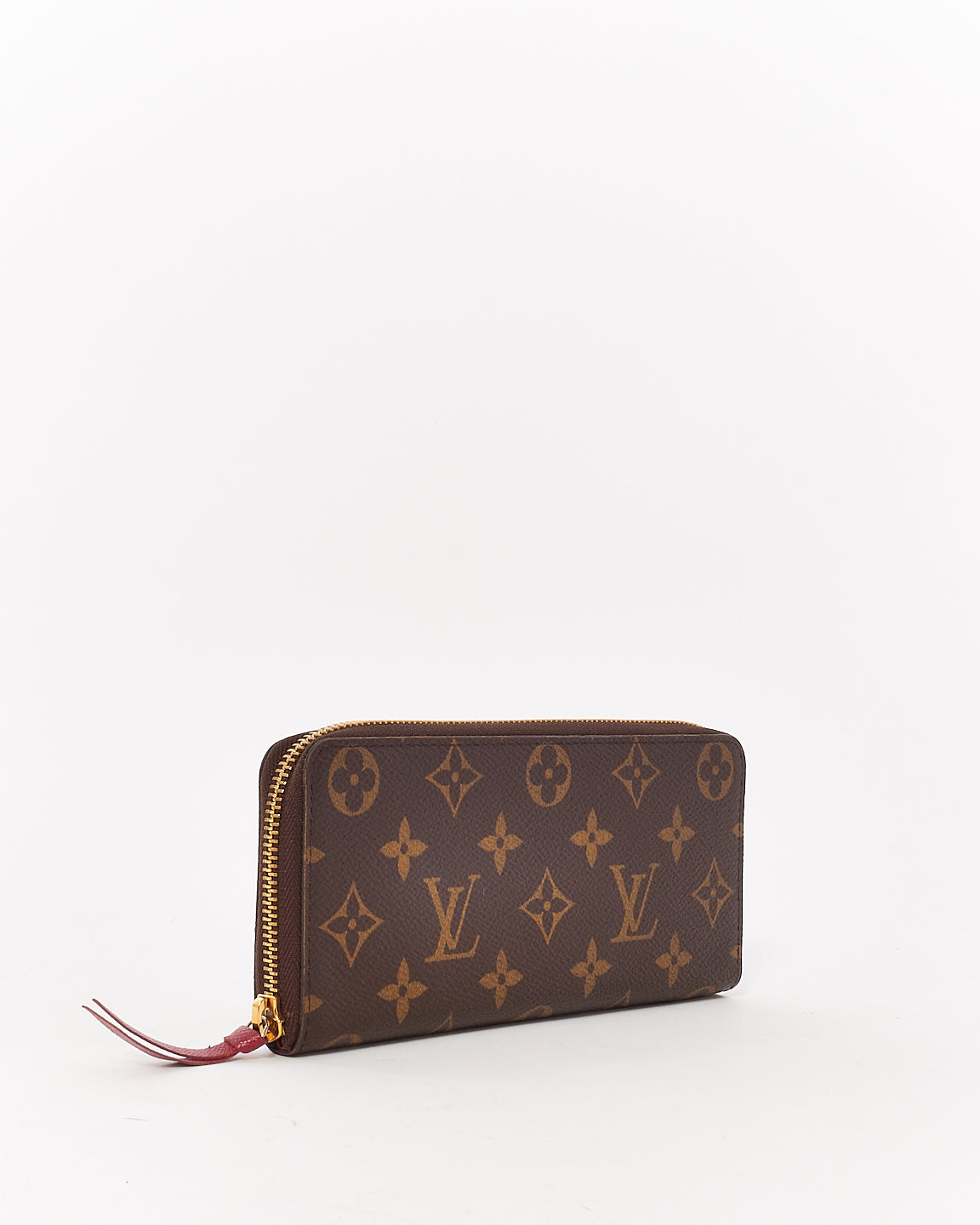 Louis Vuitton Monogram Canvas Fuchsia Zippy Clémence Wallet