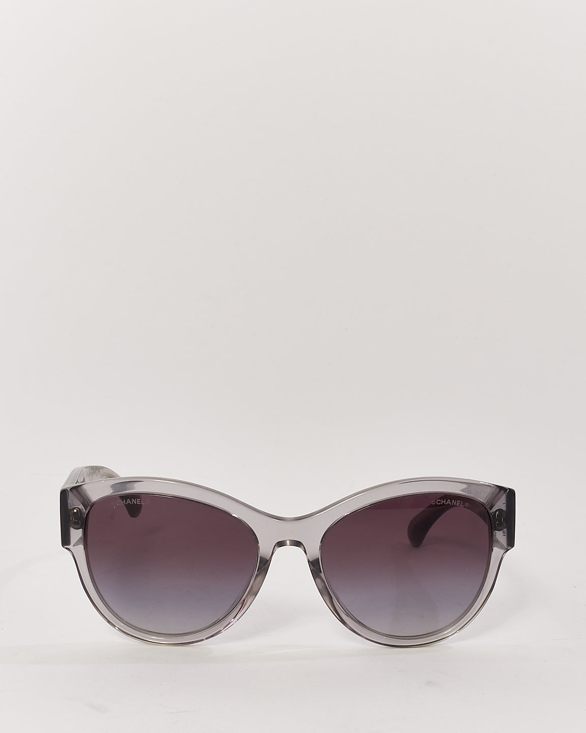 Chanel Grey Acetate Cat Eye Frame 5434 Sunglasses