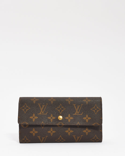 Louis Vuitton Monogram Canvas Sarah Wallet