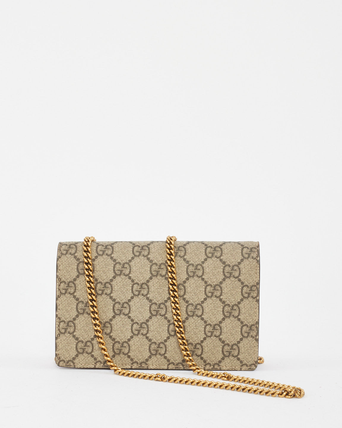 Gucci Beige GG Supreme Canvas Mini Cherries Pochette convertible à bandoulière