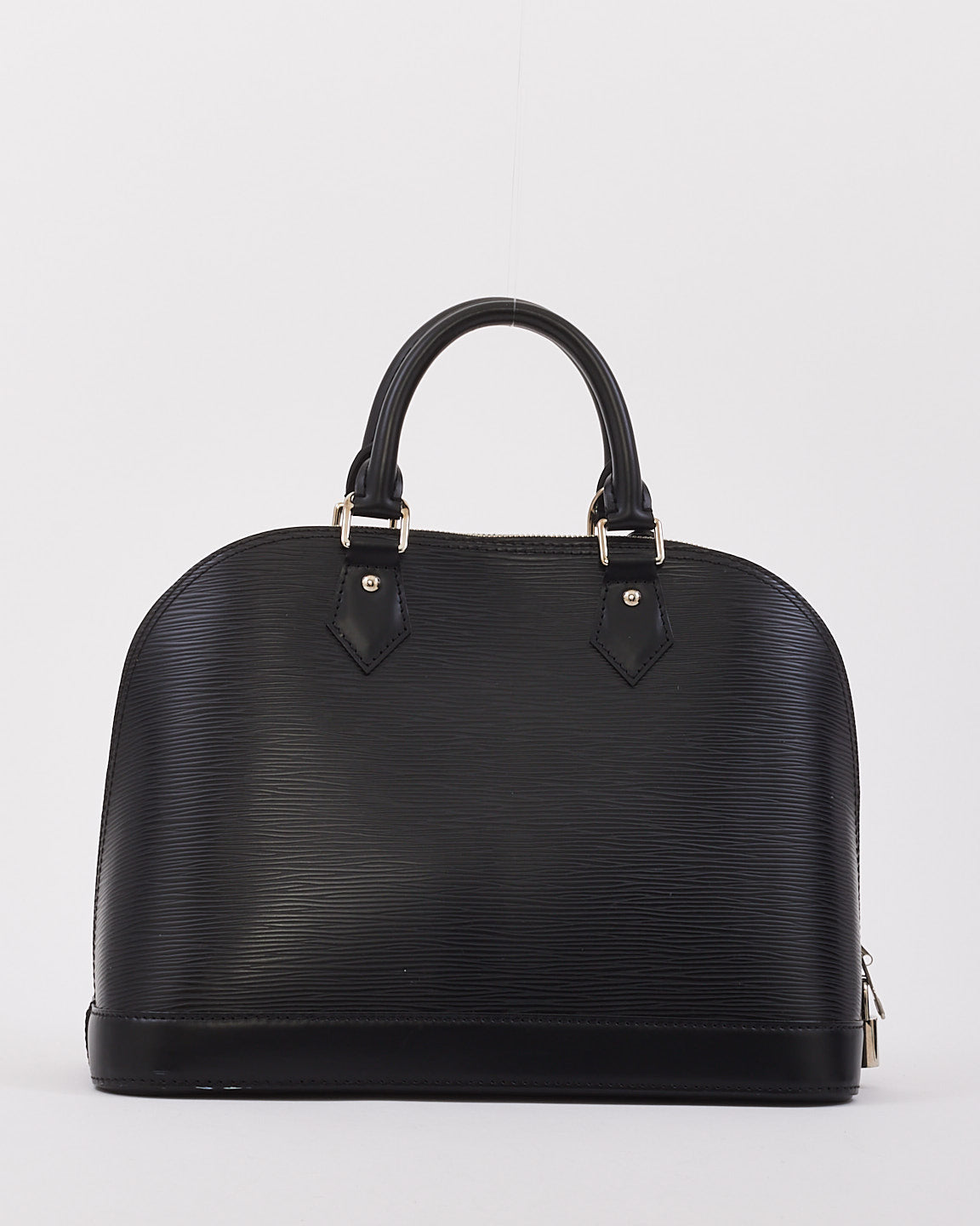 Louis Vuitton Black Epi Leather Alma PM Bag