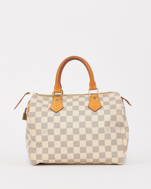 Louis Vuitton Damier Azur Canvas Speedy 25