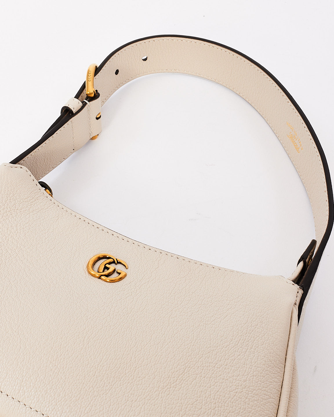 Gucci White Leather Aphrodite Mini Shoulder Bag