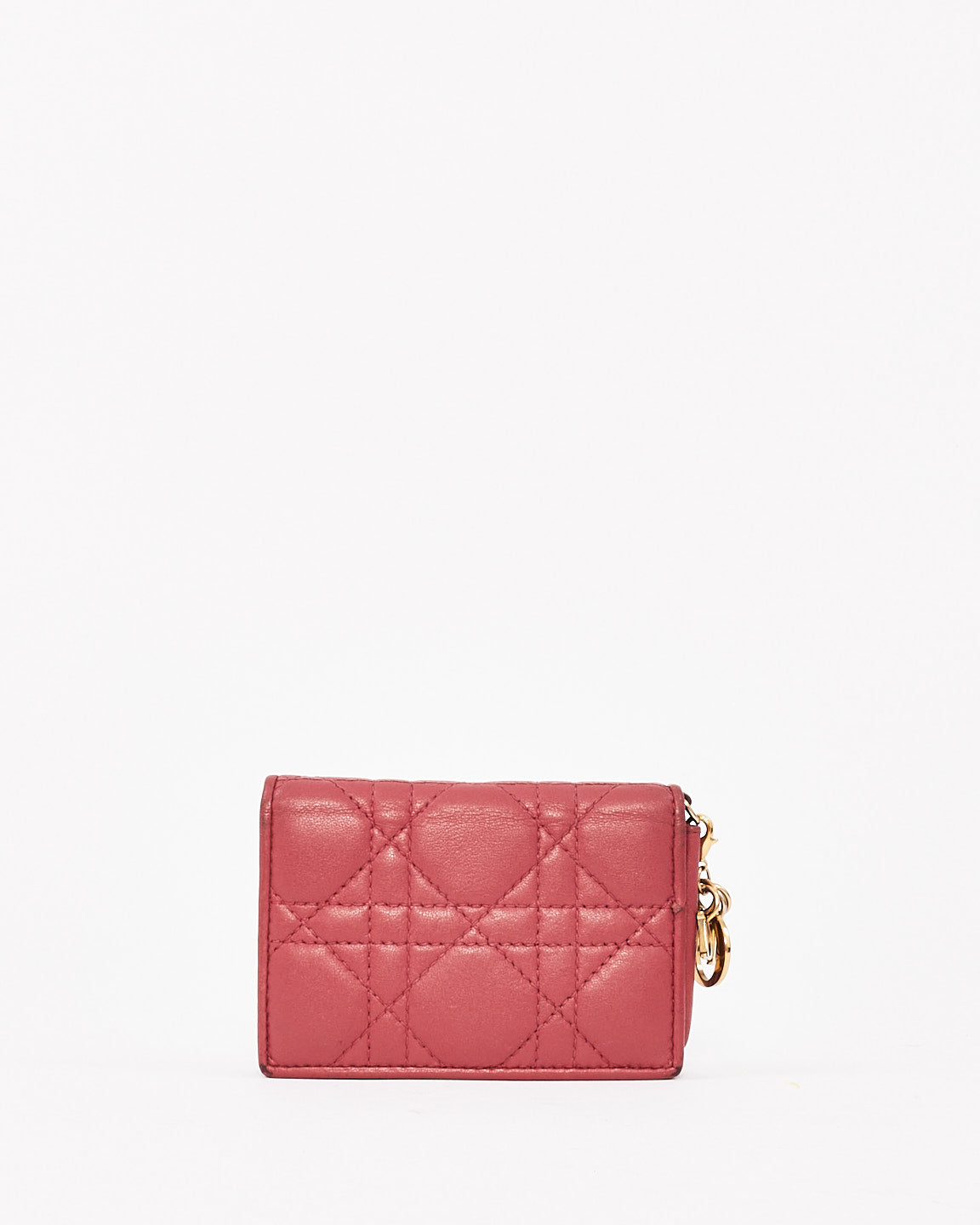 Dior pink wallet best sale