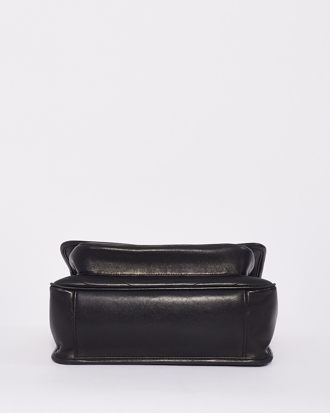 Saint Laurent Black Smooth Leather Medium Nikki Bag