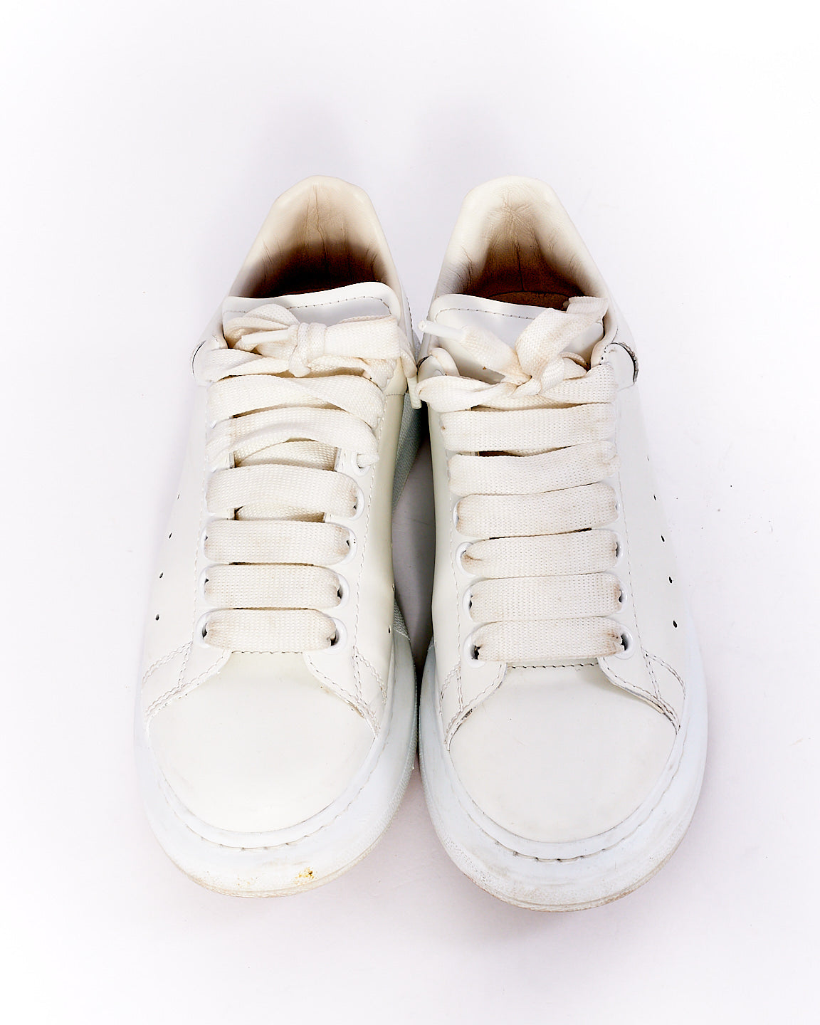 Alexander McQueen White Leather Oversized Sneaker 36.5