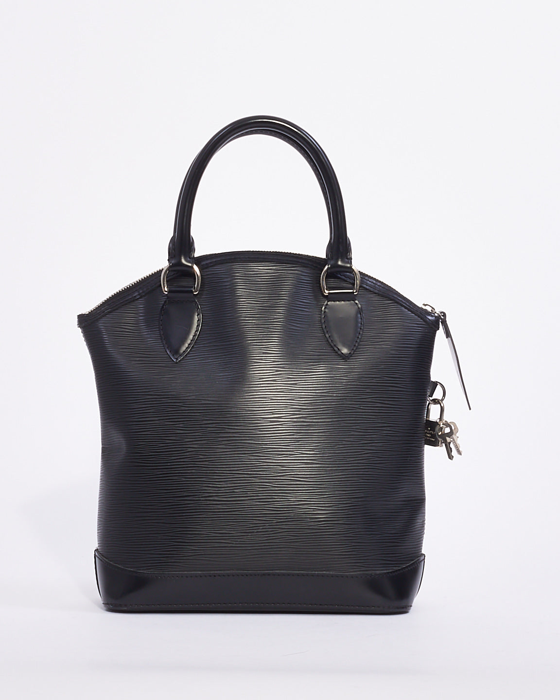 Louis Vuitton Black Epi Leather Lockit Vertical Handbag