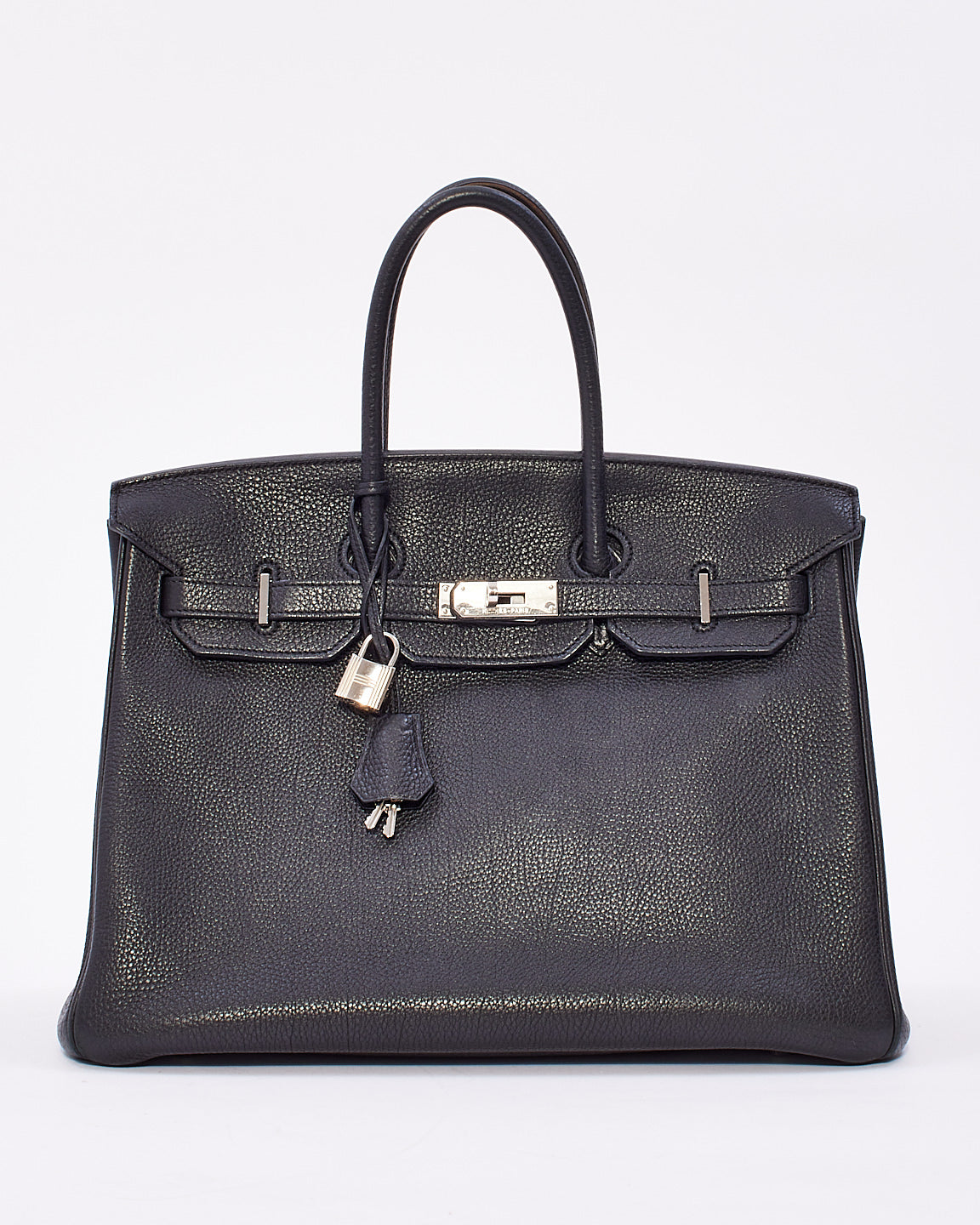 Hermès Birkin 35 en cuir togo noir avec quincaillerie palladium