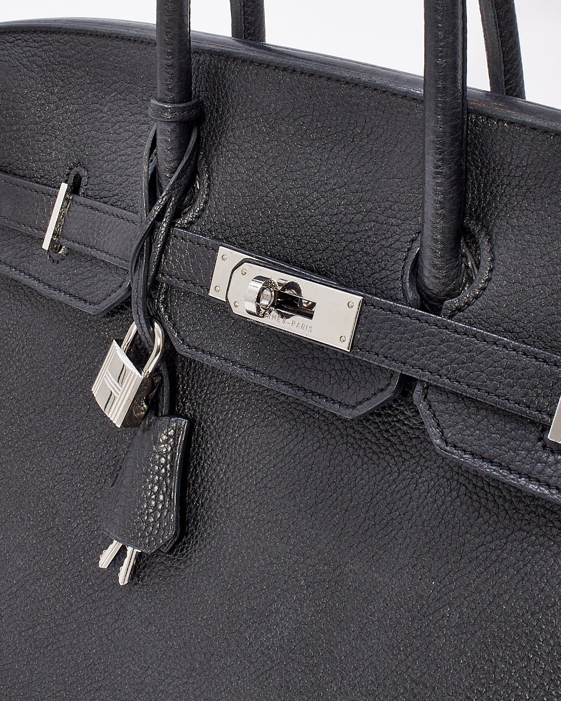 Hermès Birkin 35 en cuir togo noir avec quincaillerie palladium