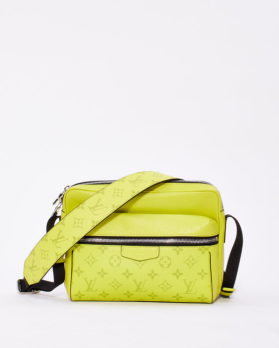 Louis Vuitton Yellow Monogram & Taiga Leather Outdoor Messenger Bag –  RETYCHE