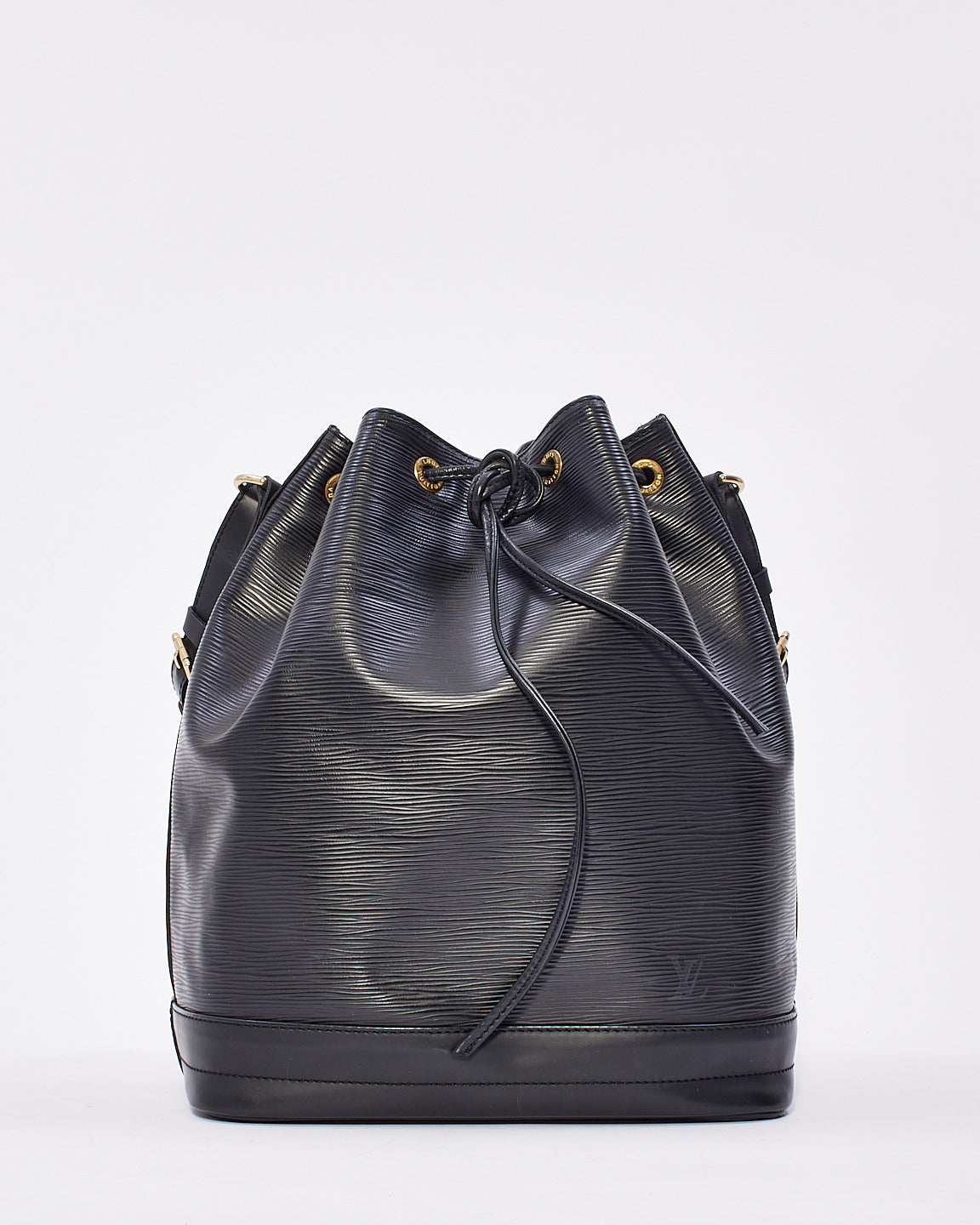 Louis Vuitton Black Epi Leather Noe Bucket Bag