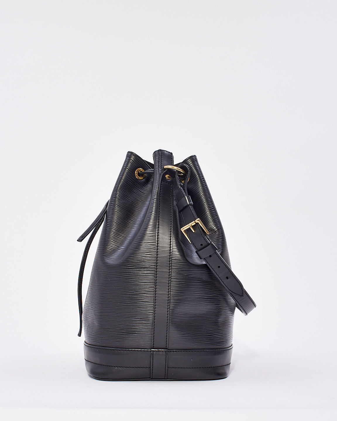 Louis Vuitton Black Epi Leather Noe Bucket Bag