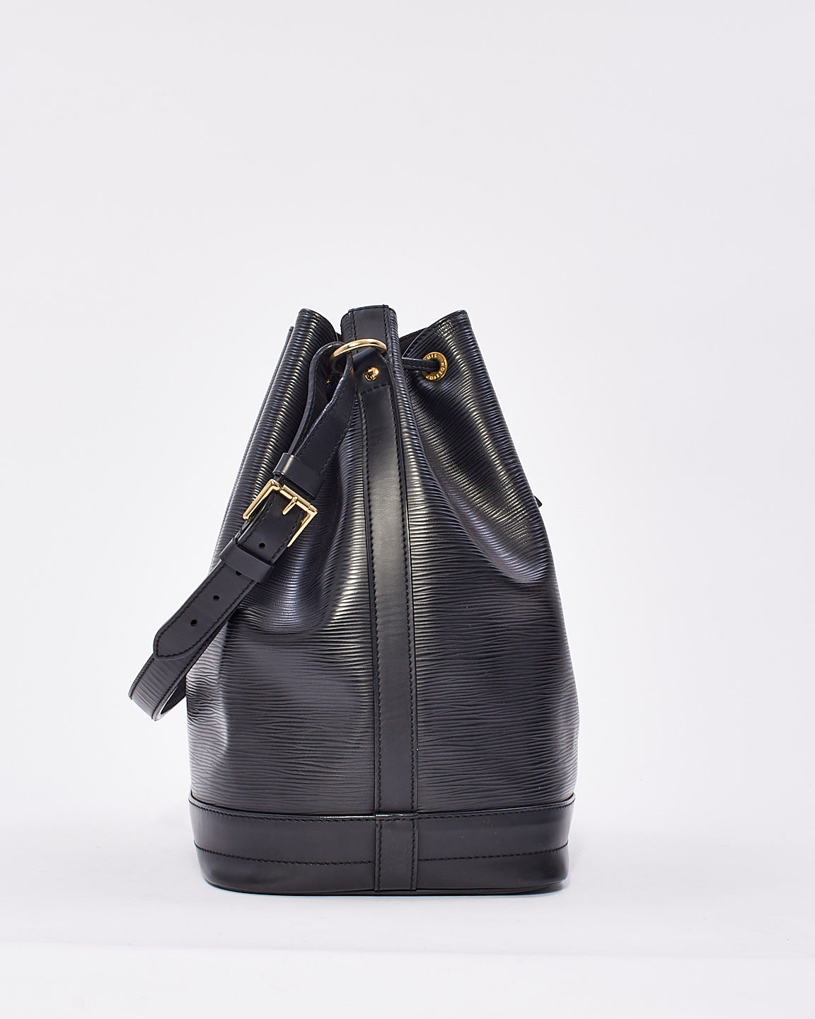 Louis Vuitton Black Epi Leather Noe Bucket Bag