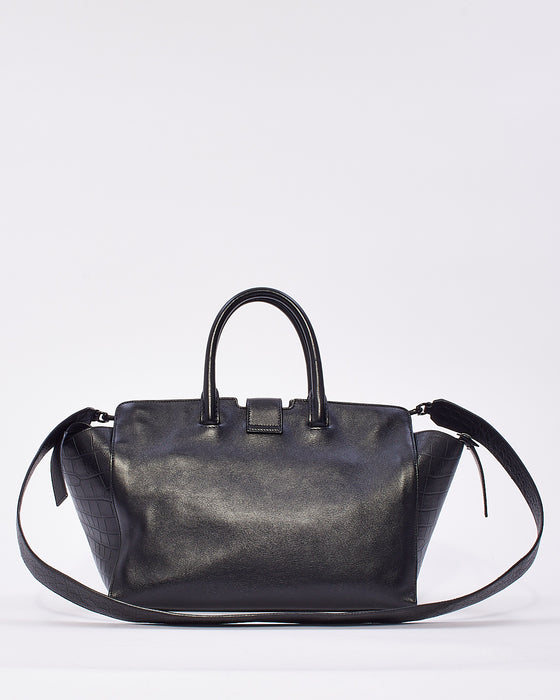 Downtown Cabas Leather Black GHW