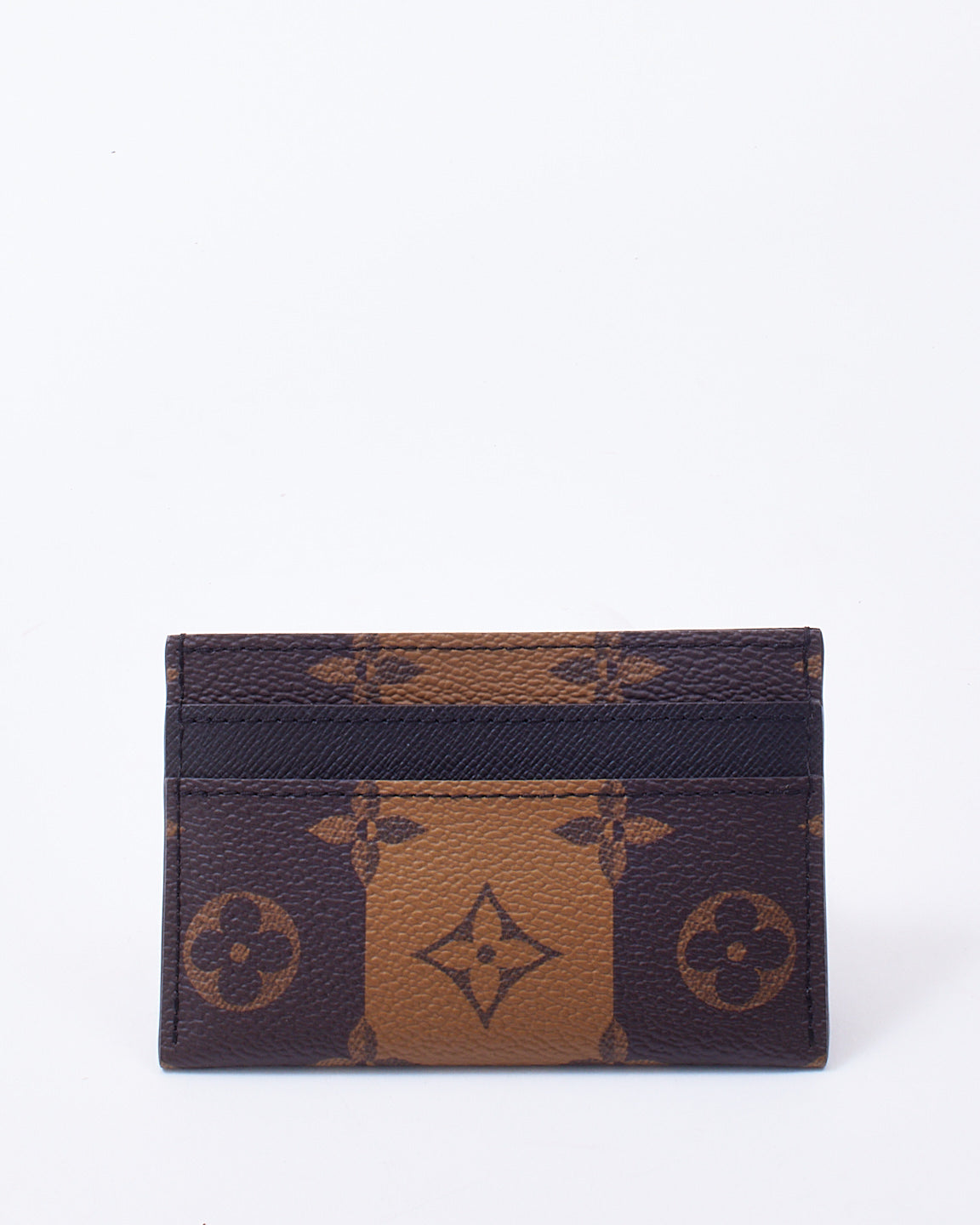 Louis Vuitton Reverse Monogram Canvas Nigo Double Card Holder