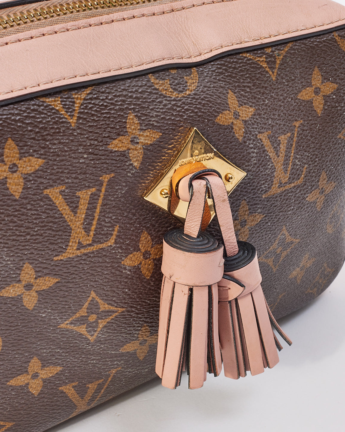 Louis Vuitton Monogram Canvas Rose Poudre Saintonge Crossbody Bag