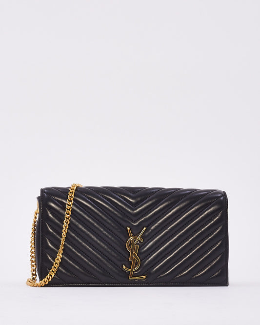 Saint Laurent Black Quilted Leather Kate 99 Quilted Shoulder Bag