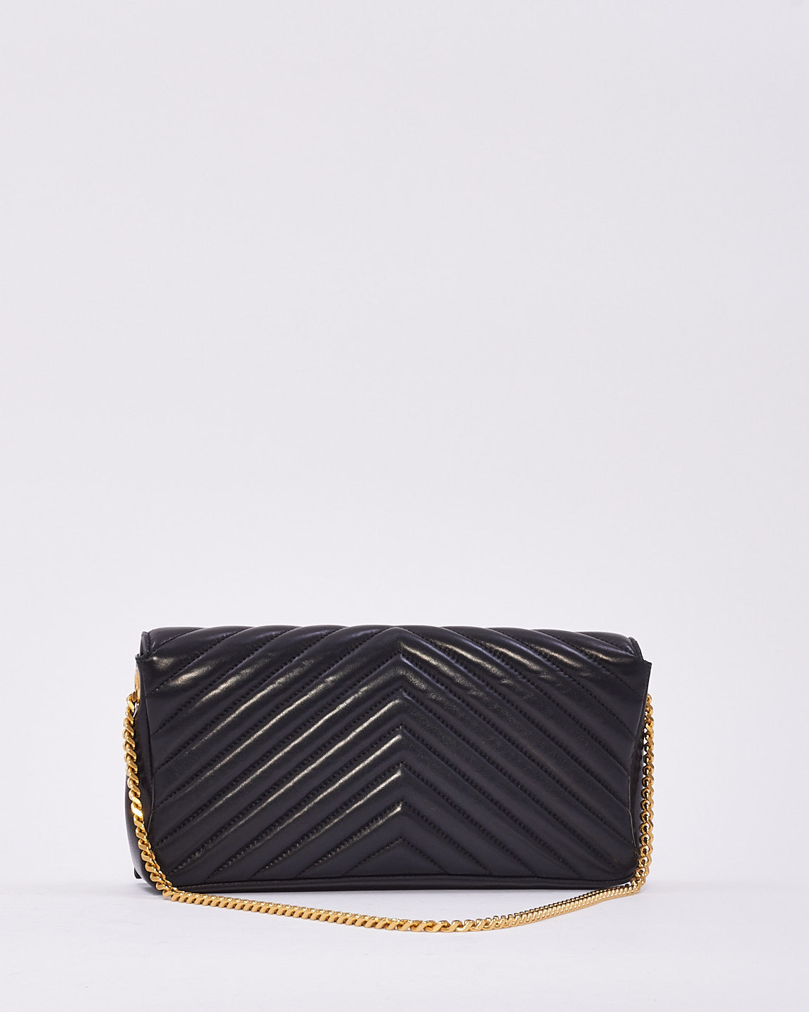 Saint Laurent Black Quilted Leather Kate 99 Quilted Shoulder Bag