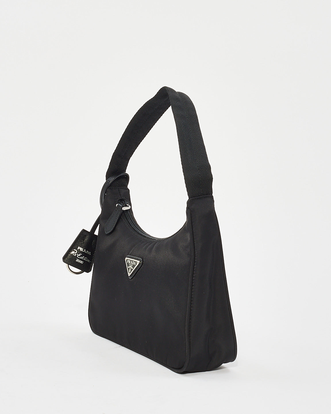 Prada Black Nylon Re-Edition 2005 Mini Bag