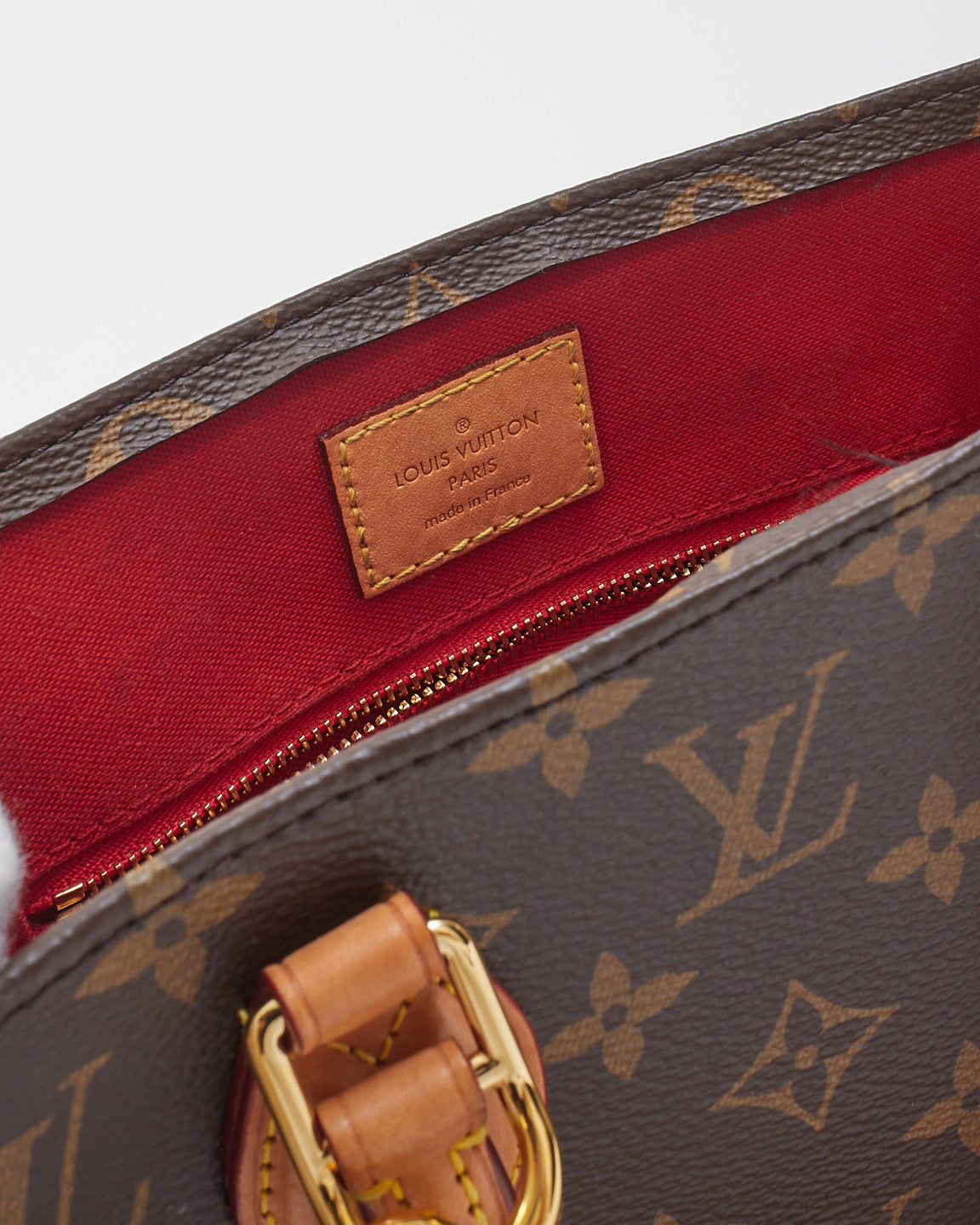 Louis Vuitton Monogram Canvas Sac Plat BB with Strap