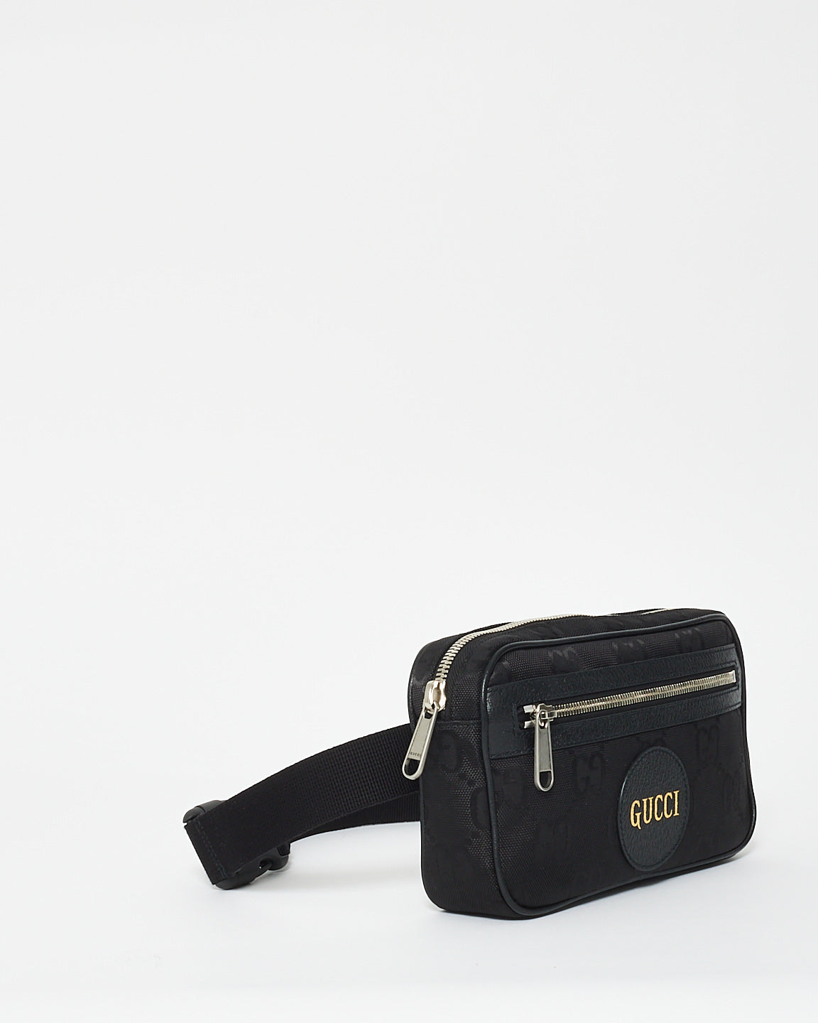 Gucci Black Canvas GG Off the Grid Belt Bag