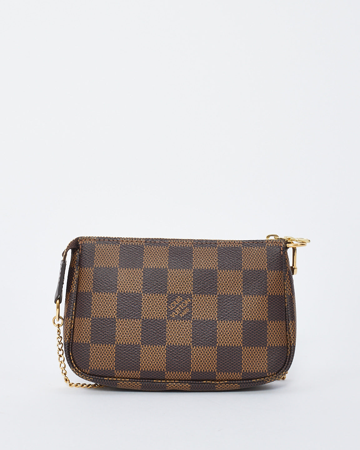 Louis Vuitton Damier Ebene Canvas Mini Pochette Accessoires