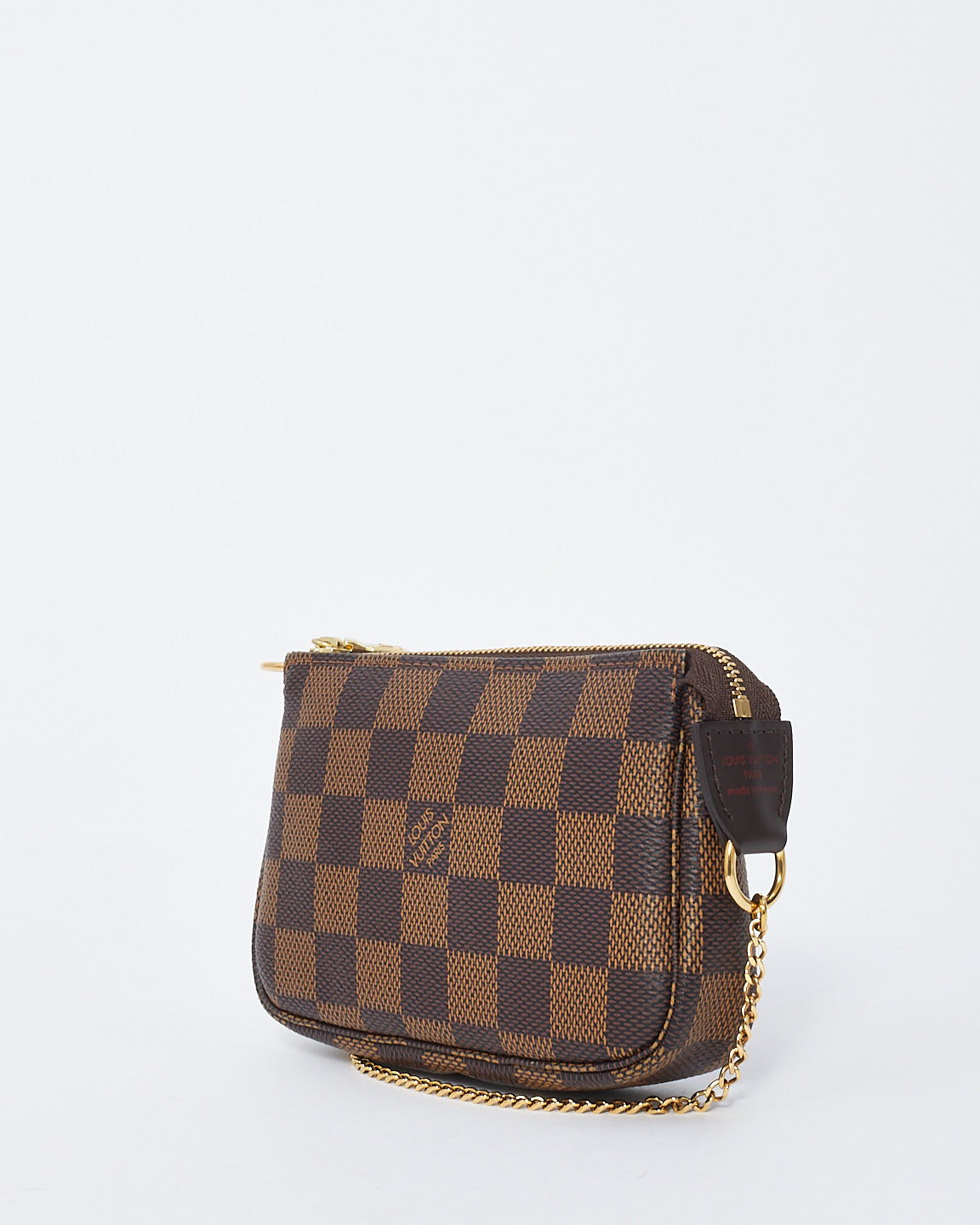 Louis Vuitton Damier Ebene Canvas Mini Pochette Accessoires