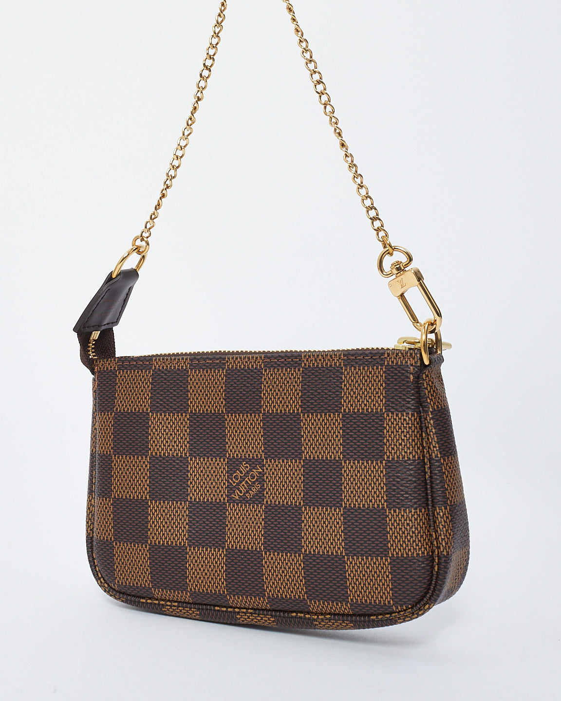 Louis Vuitton Damier Ebene Canvas Mini Pochette Accessoires