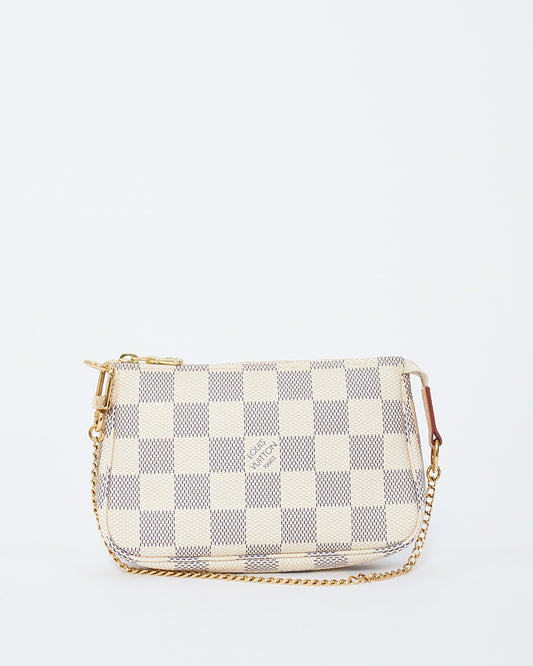 Louis Vuitton Damier Azure Canvas Mini Pochette Accessoires