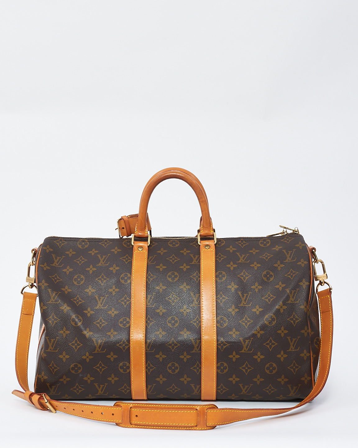 Louis Vuitton Monogram Canvas Keepall 45 Bandoulière Bag