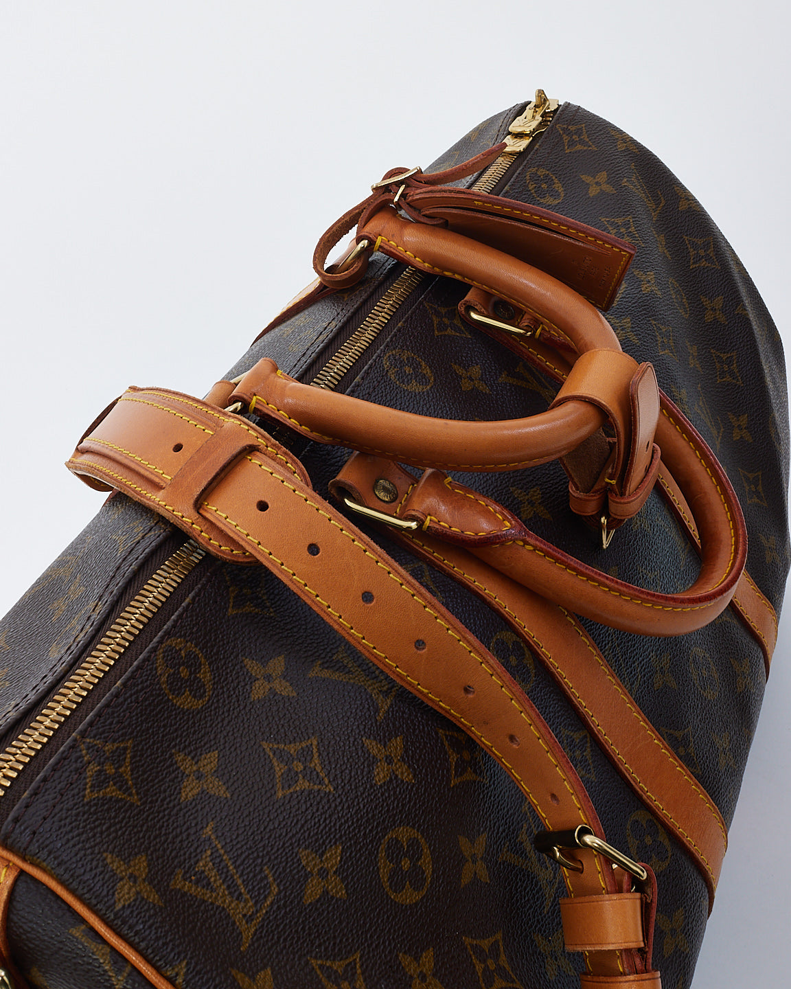 Louis Vuitton Monogram Canvas Keepall 45 Bandoulière Bag