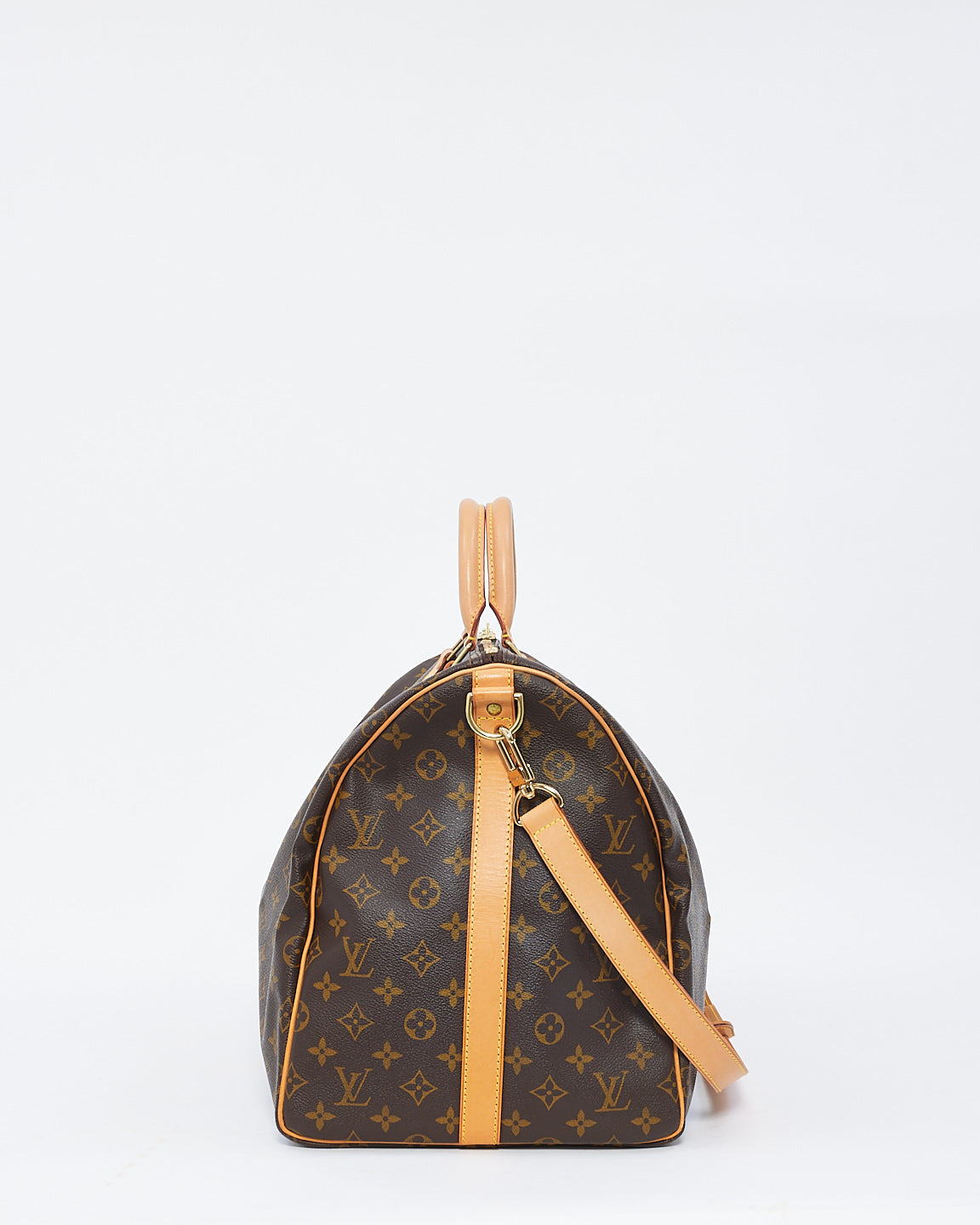 Louis Vuitton Monogram Canvas Keepall Bandoulière 55 Bag