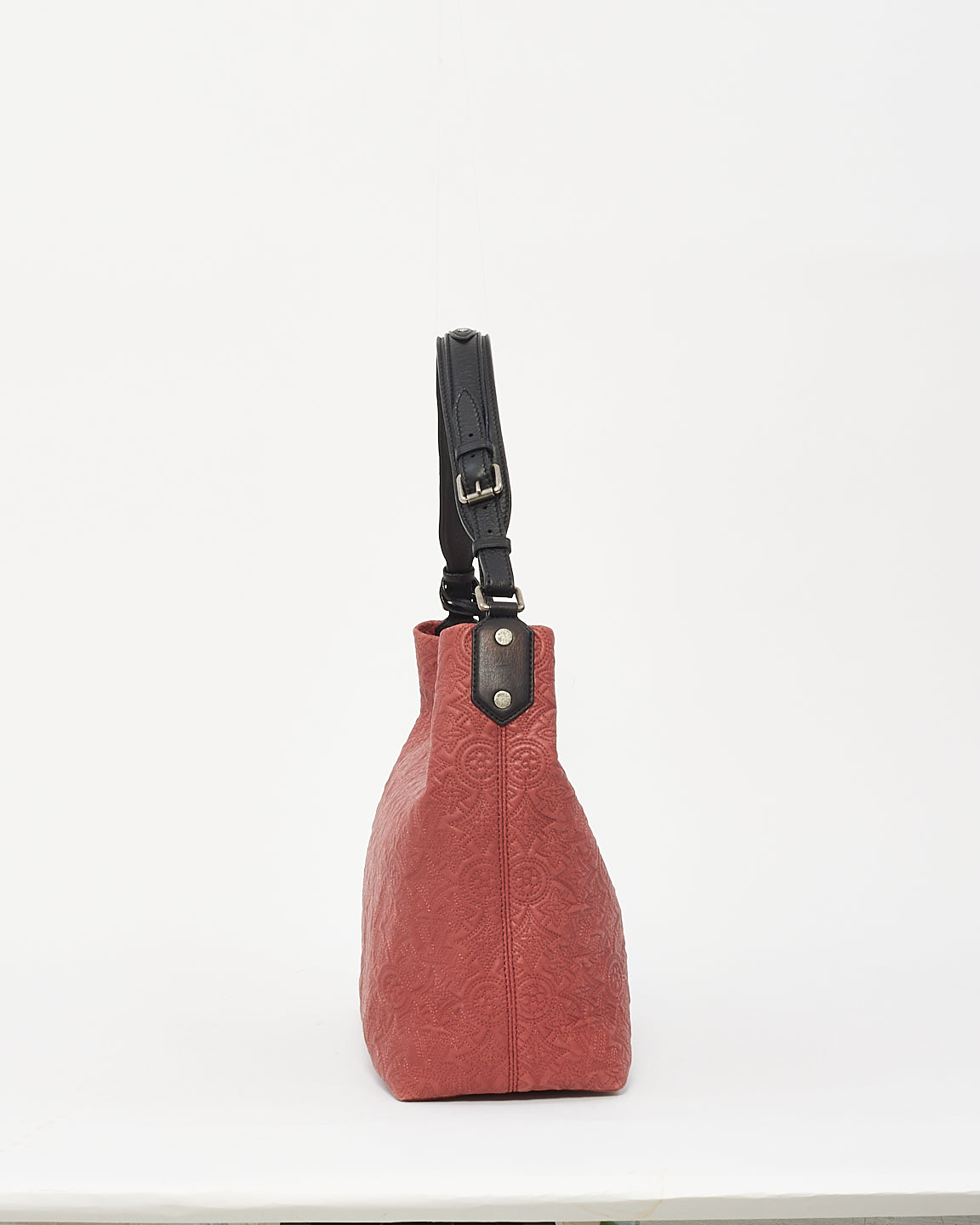 Louis Vuitton Burnt Rosewood Antheia Hobo Pm Bag