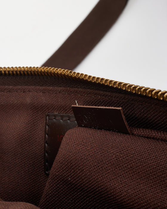 Louis Vuitton Damier Ebene Canvas Brooklyn Flat Pochette Crossbody Bag –  RETYCHE