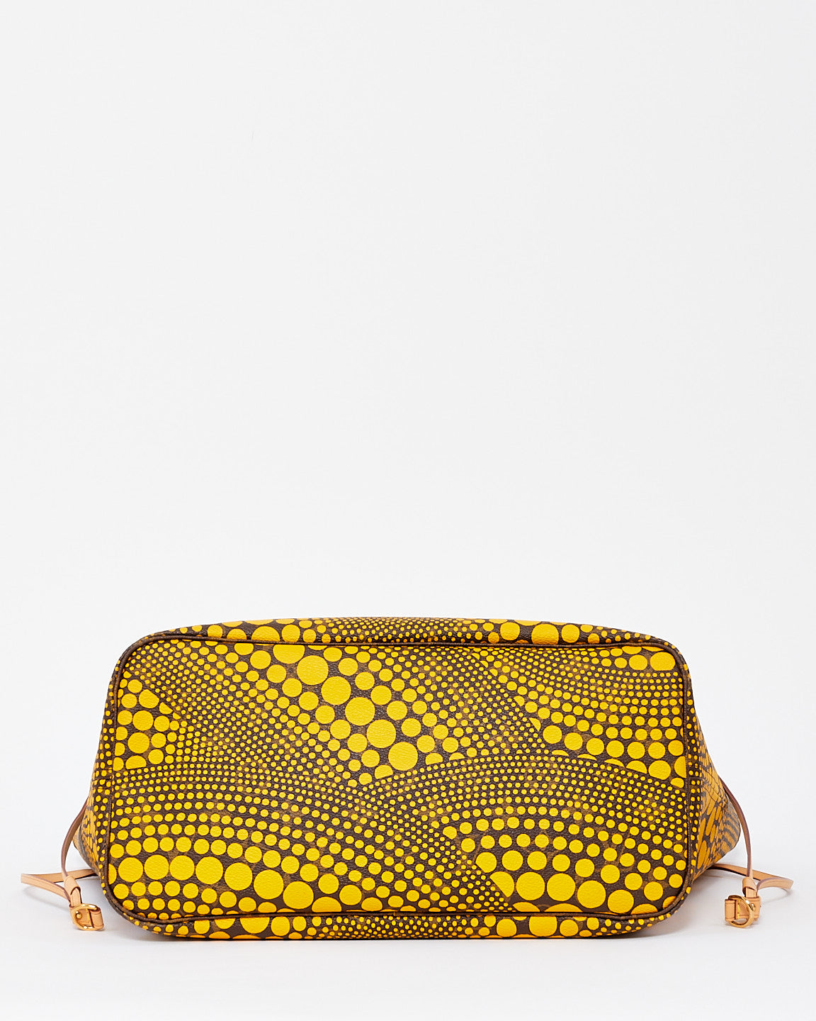 Louis Vuitton x Yayoi Kusama Yellow Monogram Waves Neverfull PM Tote