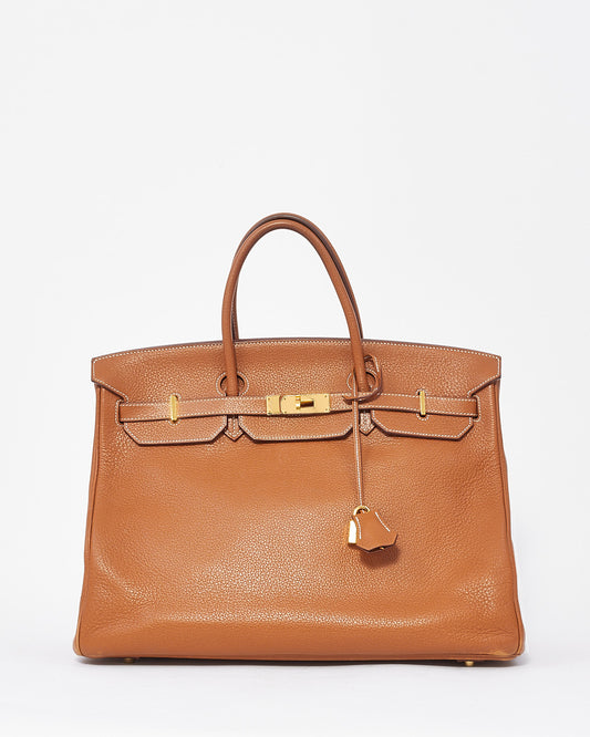 Hermès Gold Togo Leather Birkin 40 with GHW