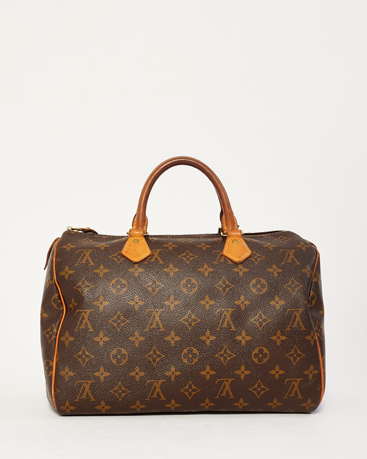 Louis Vuitton Monogram Canvas Speedy 30 Bag