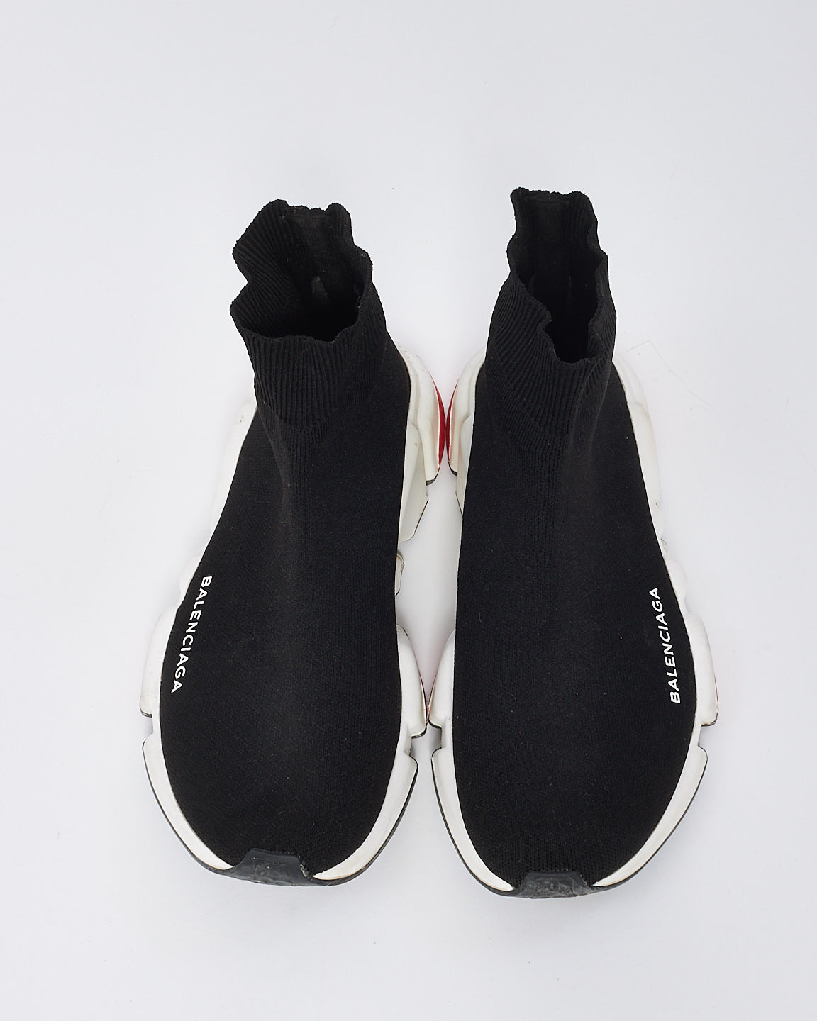 Balenciaga Baskets Speed ​​en tricot noir - 40