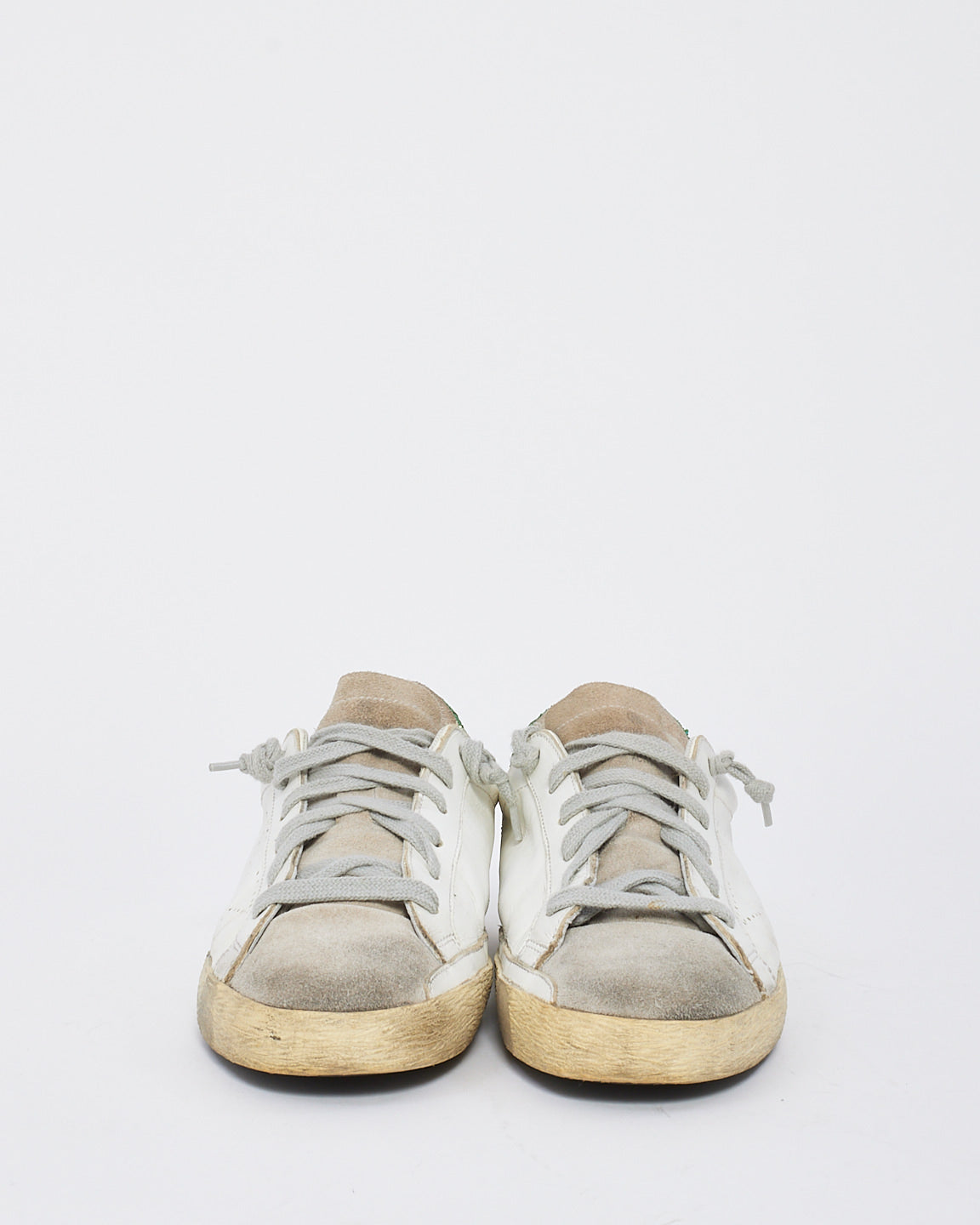 Golden Goose White Leather Low Top Sneaker - 39