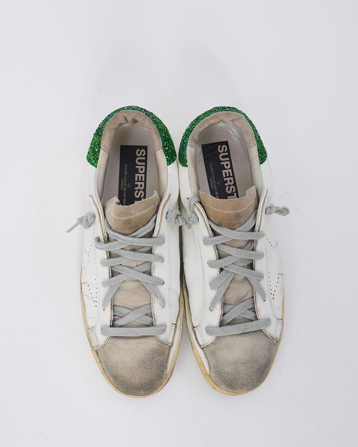 Golden Goose White Leather Low Top Sneaker - 39