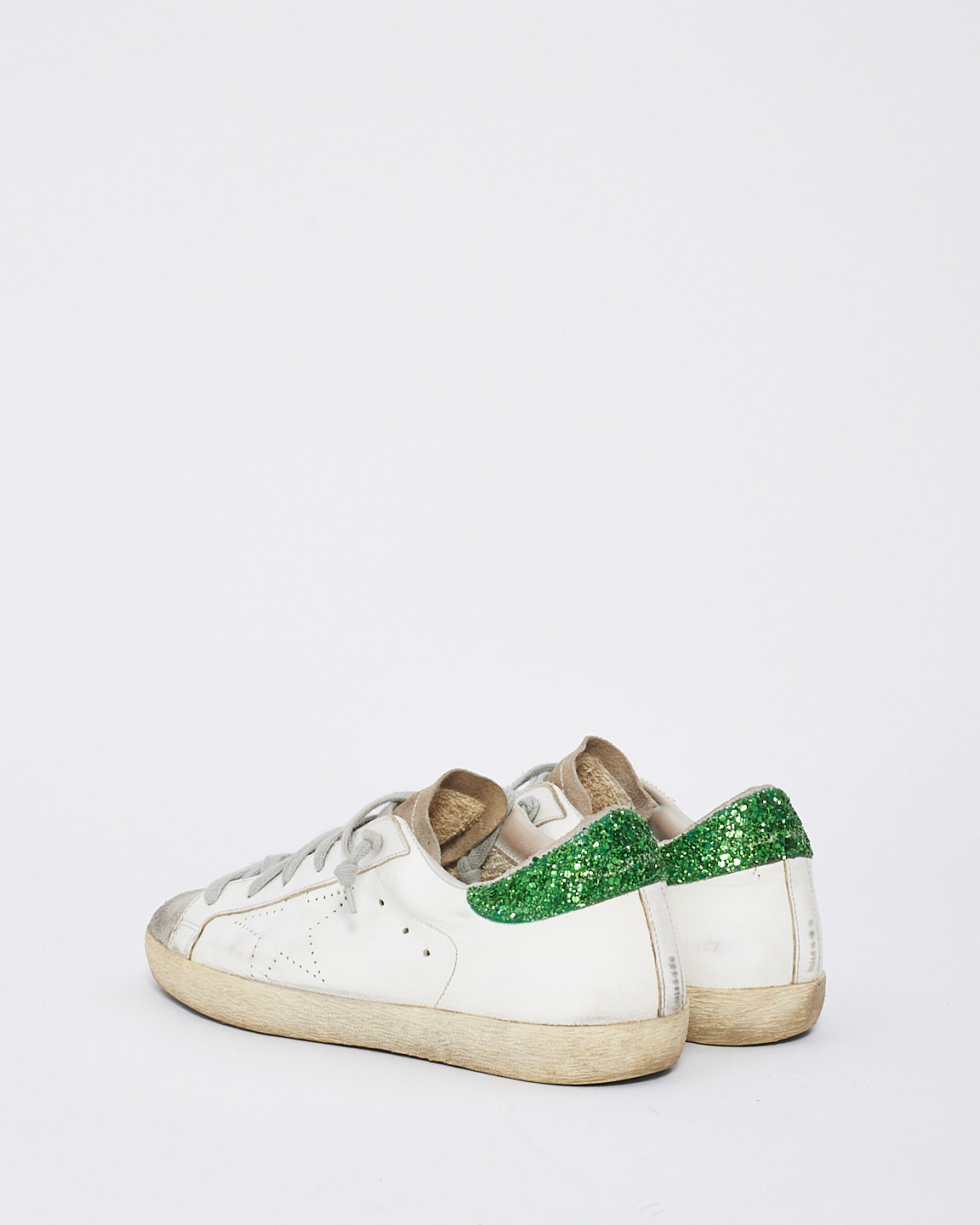 Golden Goose White Leather Low Top Sneaker - 39