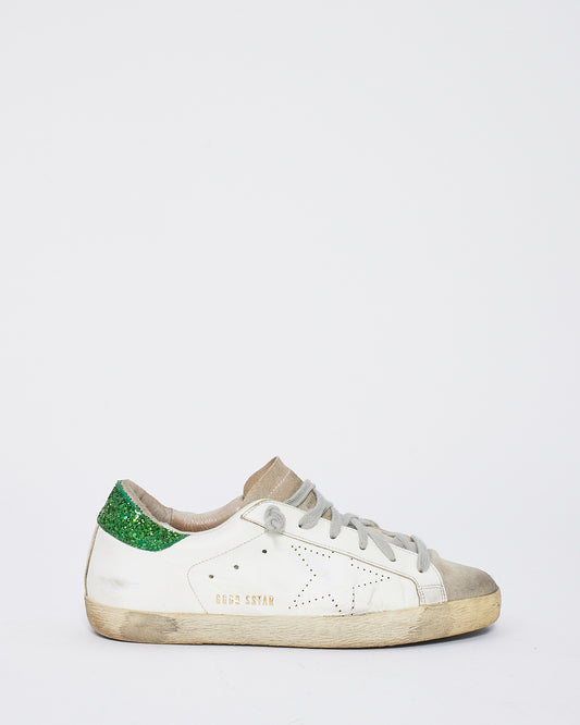 Golden Goose White Leather Low Top Sneaker - 39